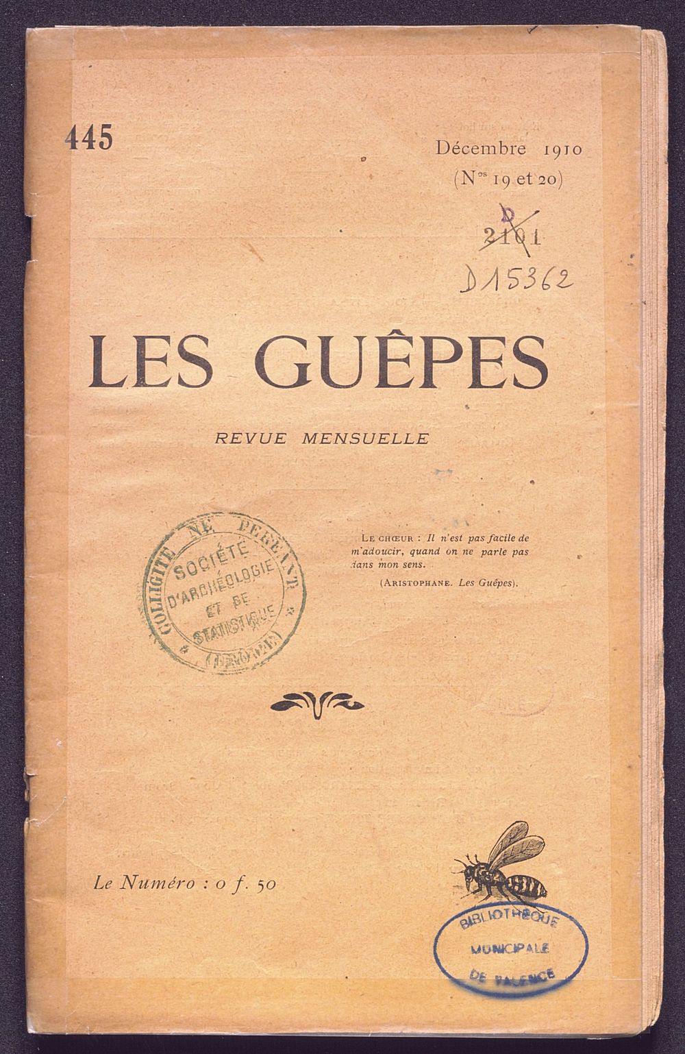 Les guêpes n°19 et 20